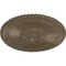 Ekena Millwork Nexus Ceiling Medallion (Fits Canopies up to 2 3/4"), Hand-Painted Warm Silver, 30"OD x 1 1/4"P CM30NEWSS - alternate 3